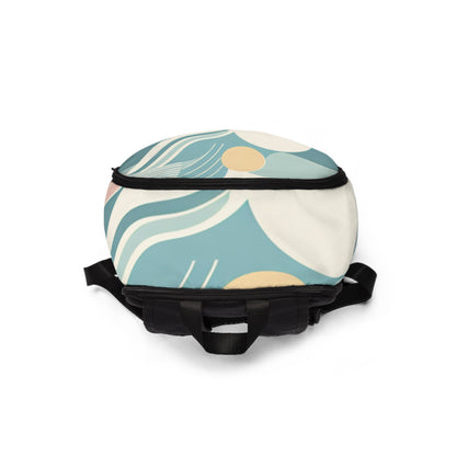 Elegant Body Blast Bootcamp Stylish Pastel Backpack designed by Dazzling Dreams Studio, highlighting ergonomic comfort with adjustable straps and padded back panel in a luxe pastel aesthetic, perfect for style and functionality.