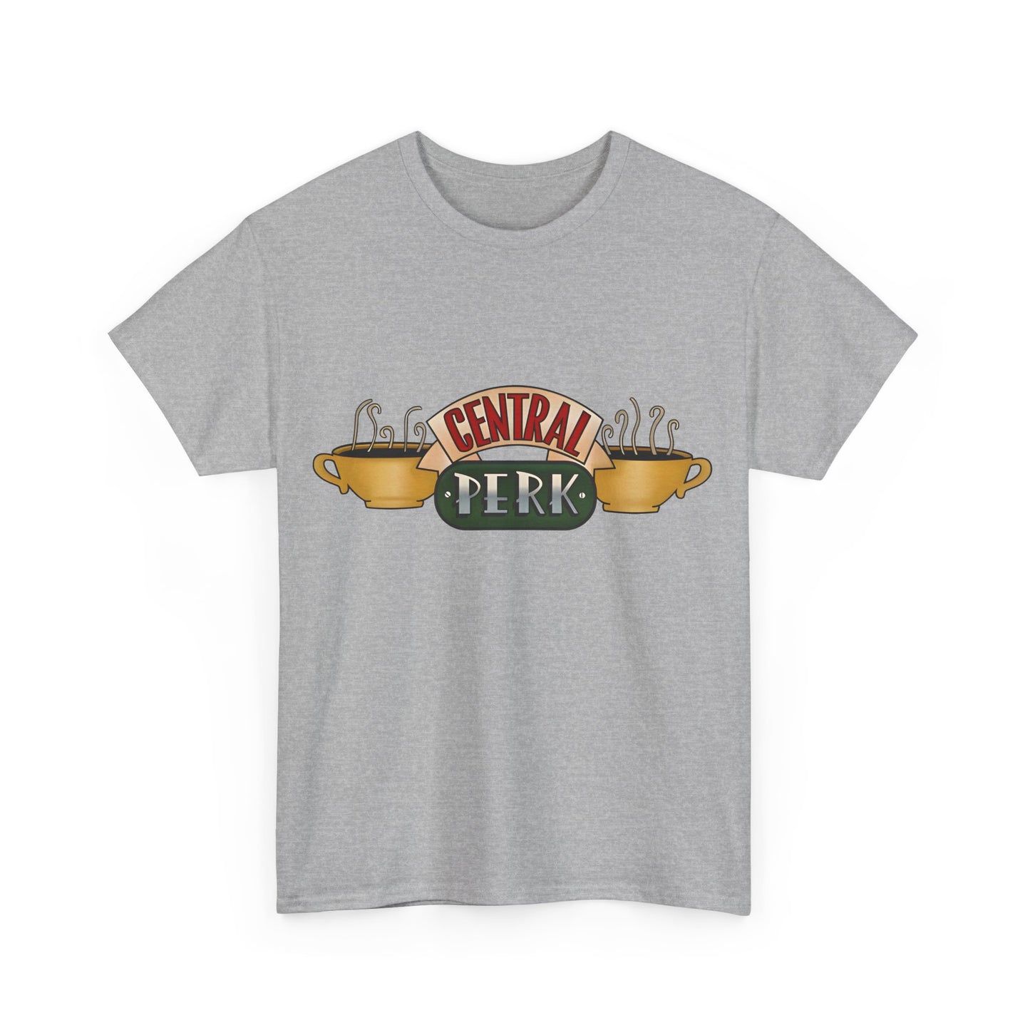 Central Perk Coffee Shop Friends  Retro Logo Graphic Tee Unisex