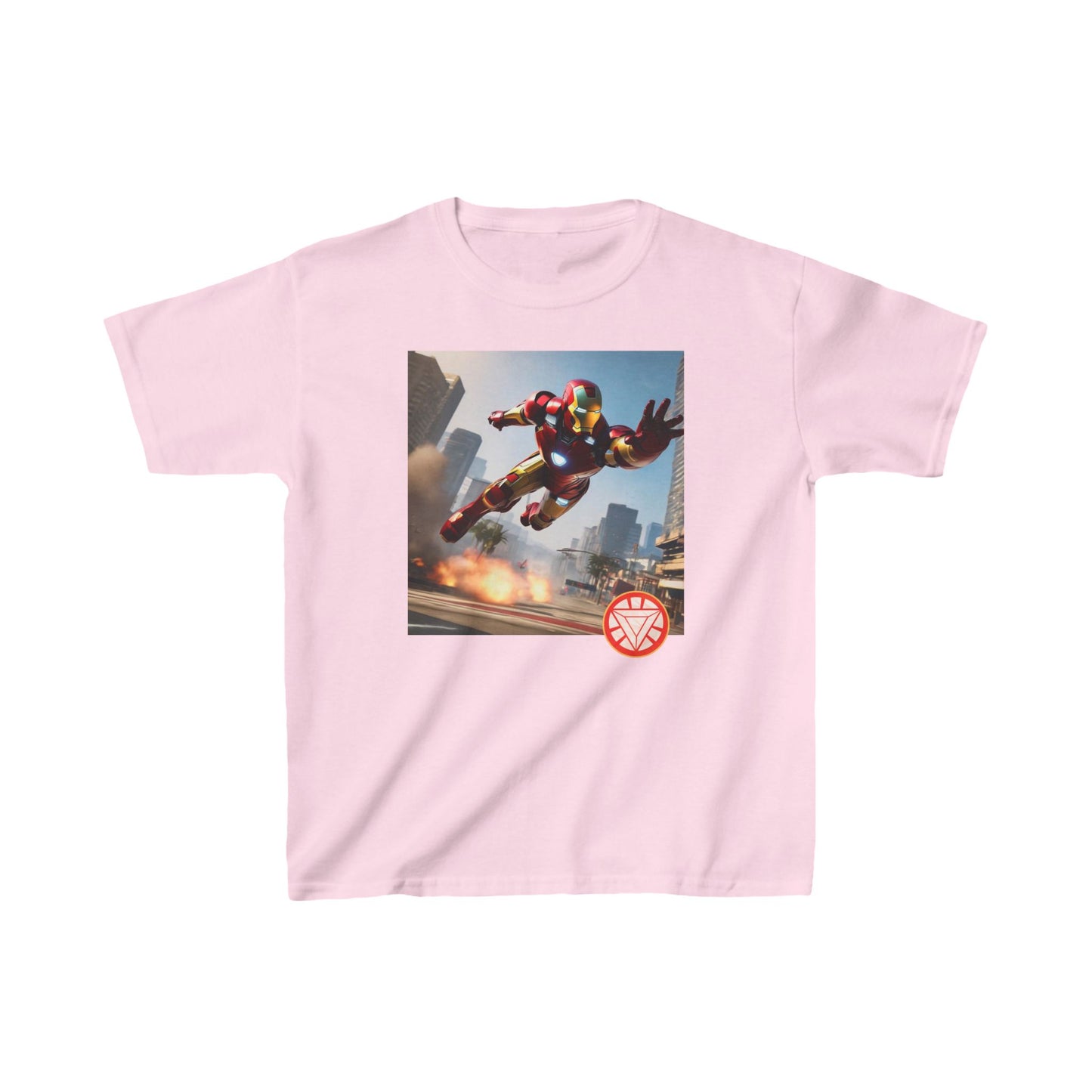 Kids Iron Man Heavy Cotton Tee 16 colors