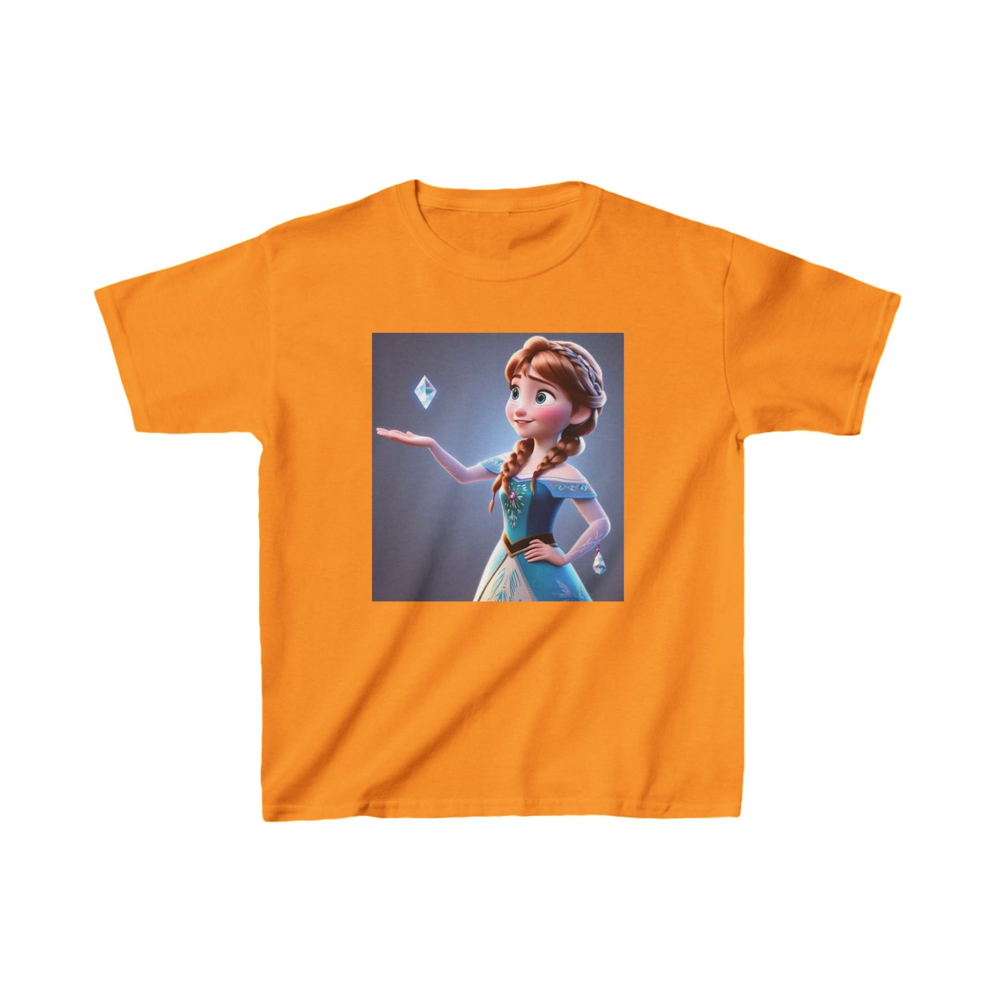 Kids Frozen Anna Heavy Cotton Tee 16 colors