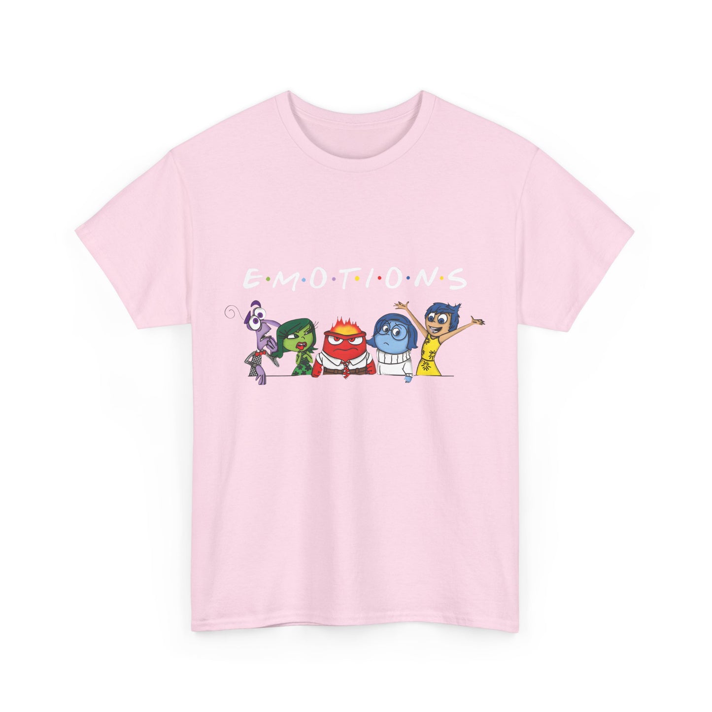 Inside out Friends Humorous  Graphic Unisex  Tee Shirt