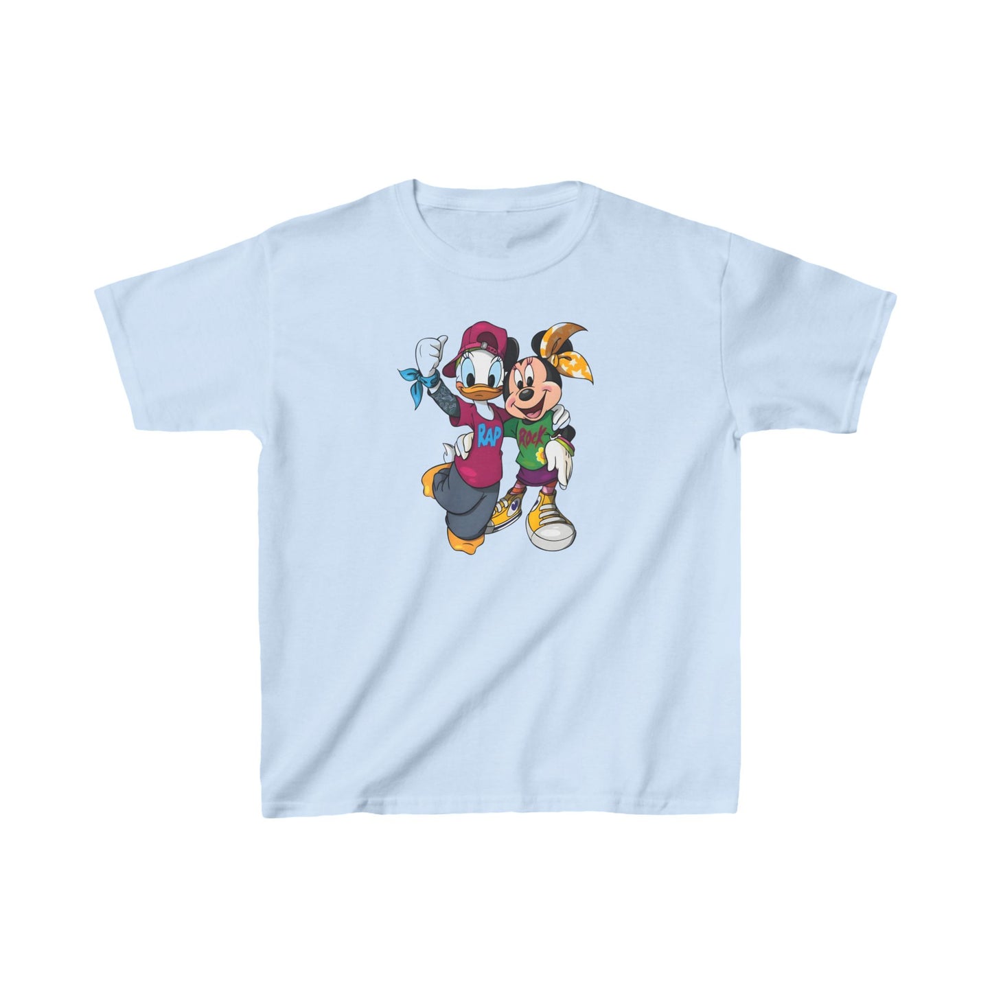 Child´s Daisy Duck & Minnie Mouse Graphic  Unisex Tee Shirt Kids