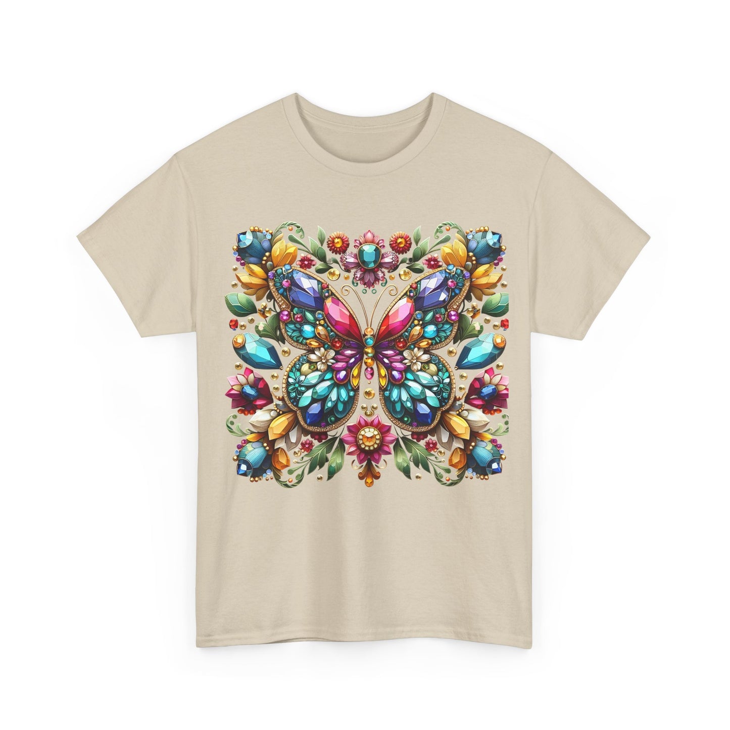 Enchanting Butterfly Brooch Unisex T Shirt Graphic Tee Unisex