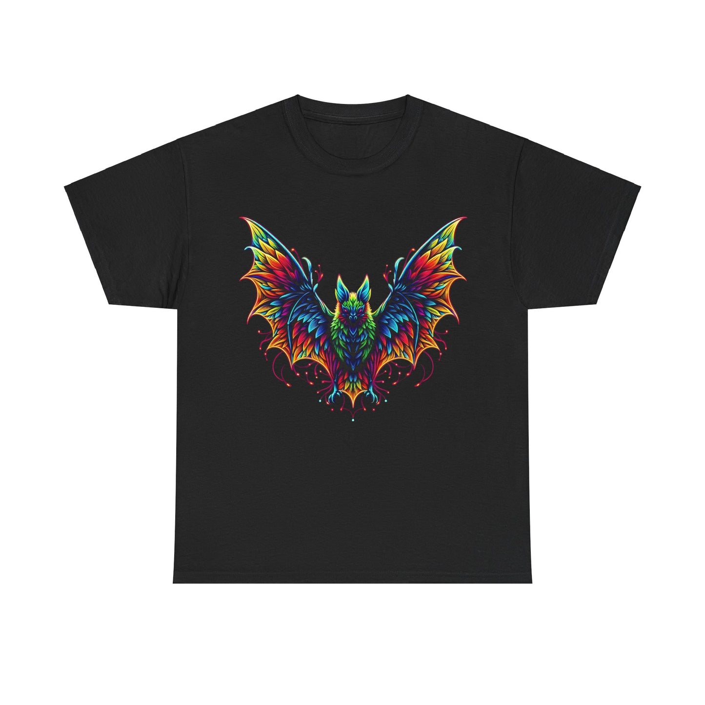 Radiant Evolution Bat Tee  Unisex Cotton Tee Graphic T Shirt