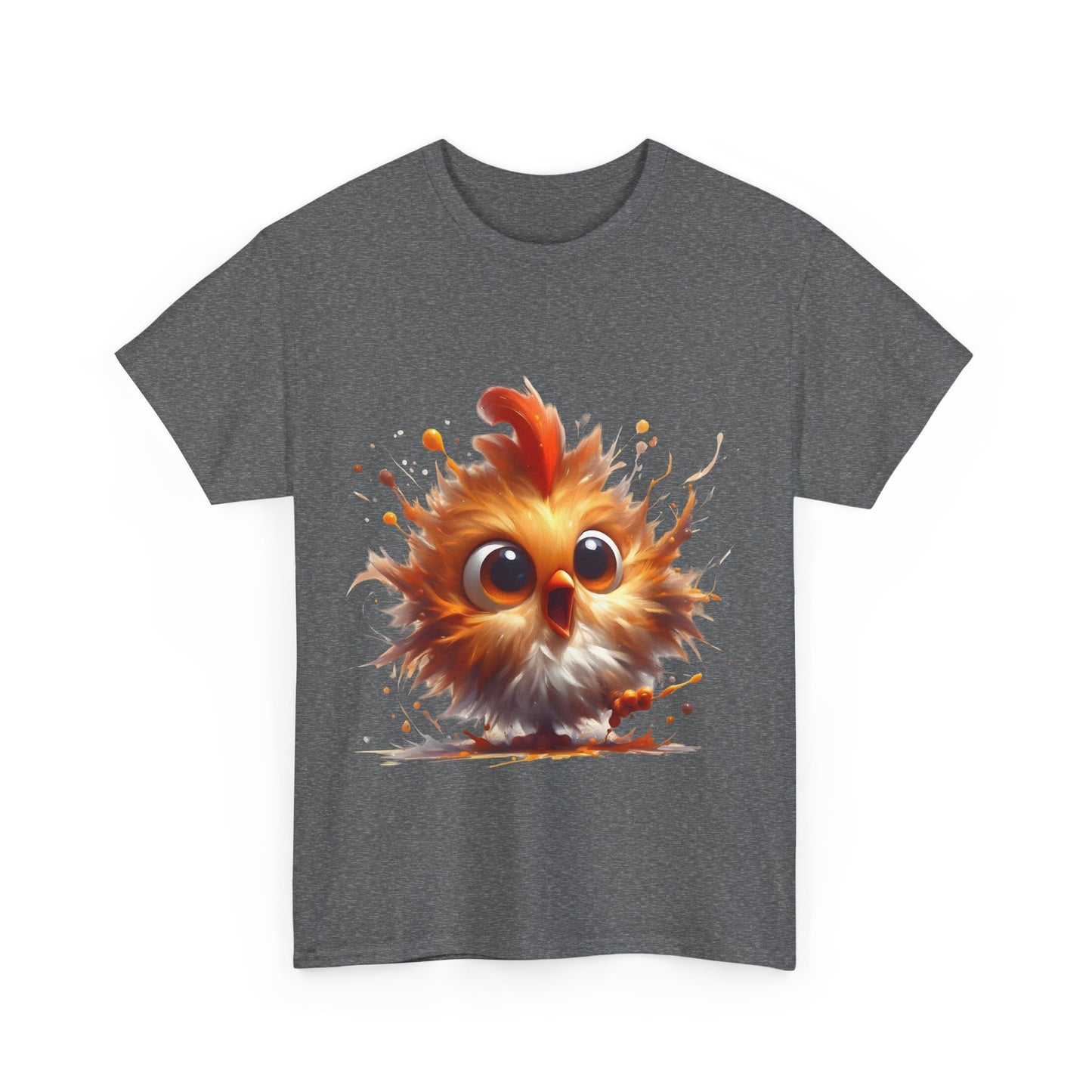 Explosive Joy Tee - Cartoon Bird Edition  Unisex Cotton Tee Graphic T Shirt