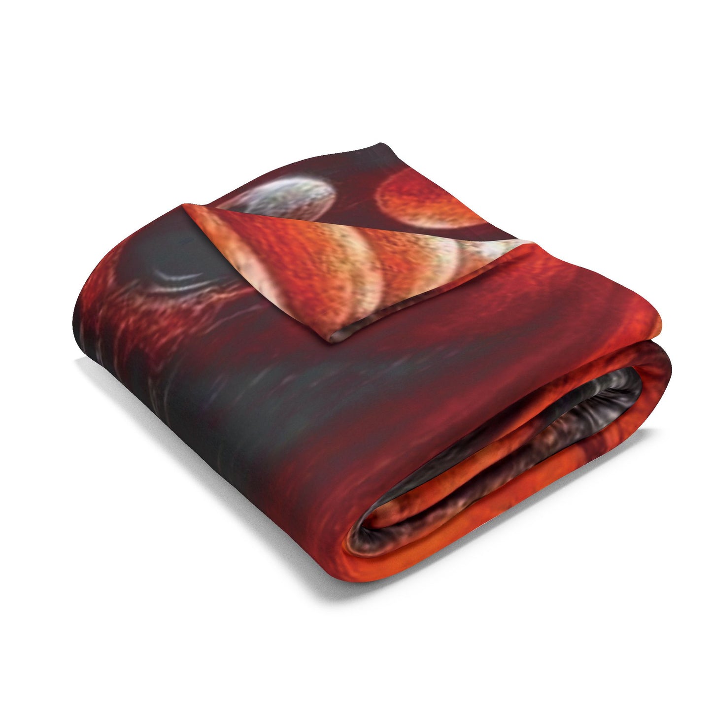 Decorative and Warm Halloween  Spooky Arctic Fleece Blanket 3 Sizes