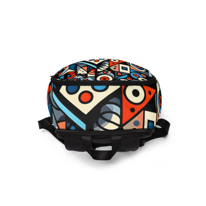 Adjustable straps and durable fabric of the Trendy Cartoon-Character Backpack by Dazzling Dreams Studio, combining comfort and style for everyday use.