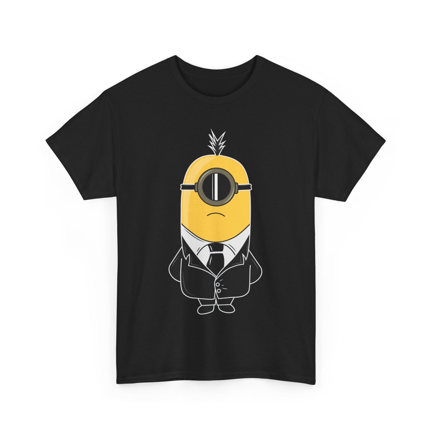 Minion in Black Parody Unisex Men´s Women´s Graphic T Shirt Tee