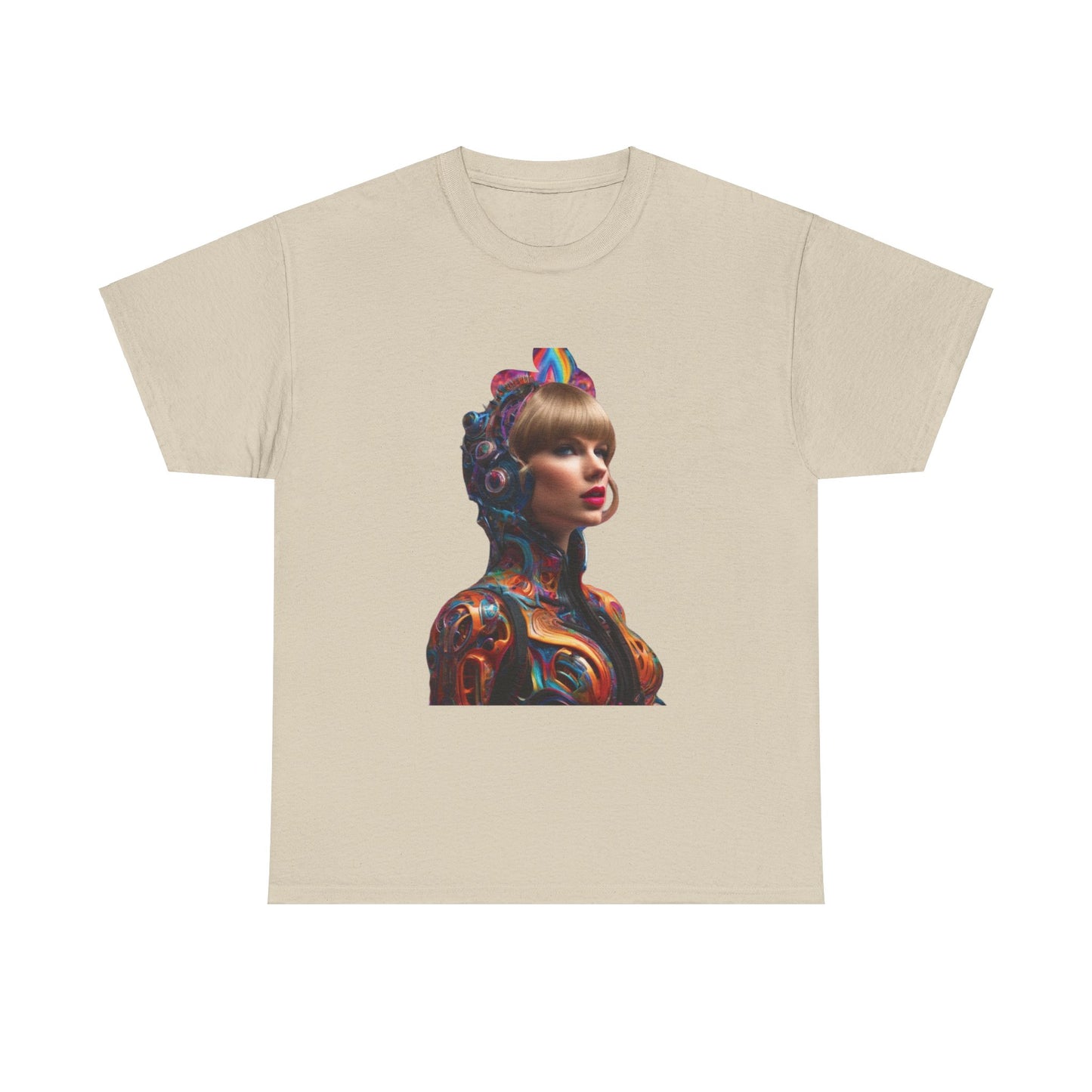 Swifties psychedelic  Taylor Swift Heavy Cotton Tee