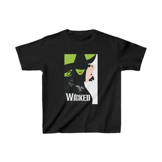 Unisex Kids Wicked Movie Cotton T Shirt Tee childs Youths