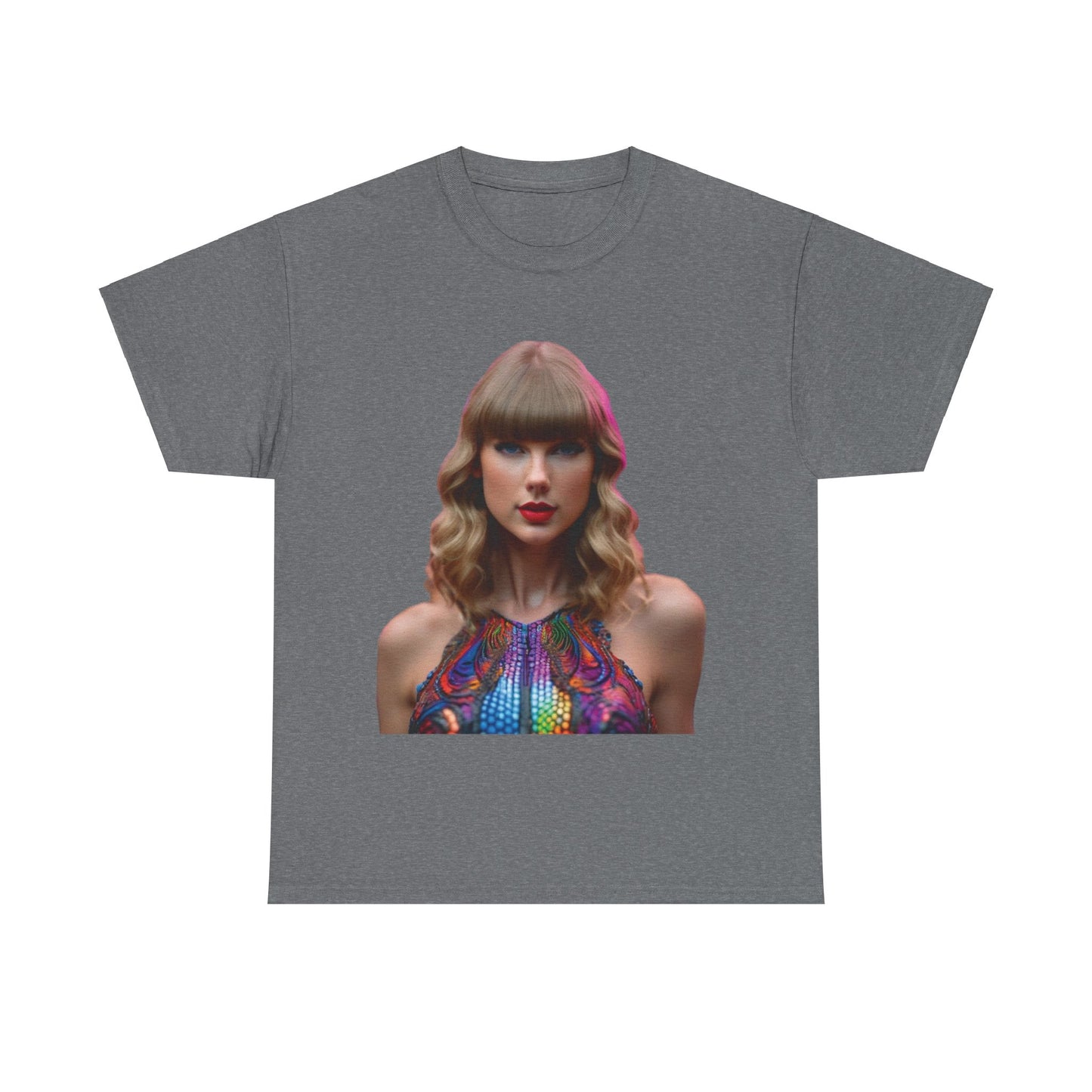 Swifties psychedelic  Taylor Swift Heavy Cotton Tee