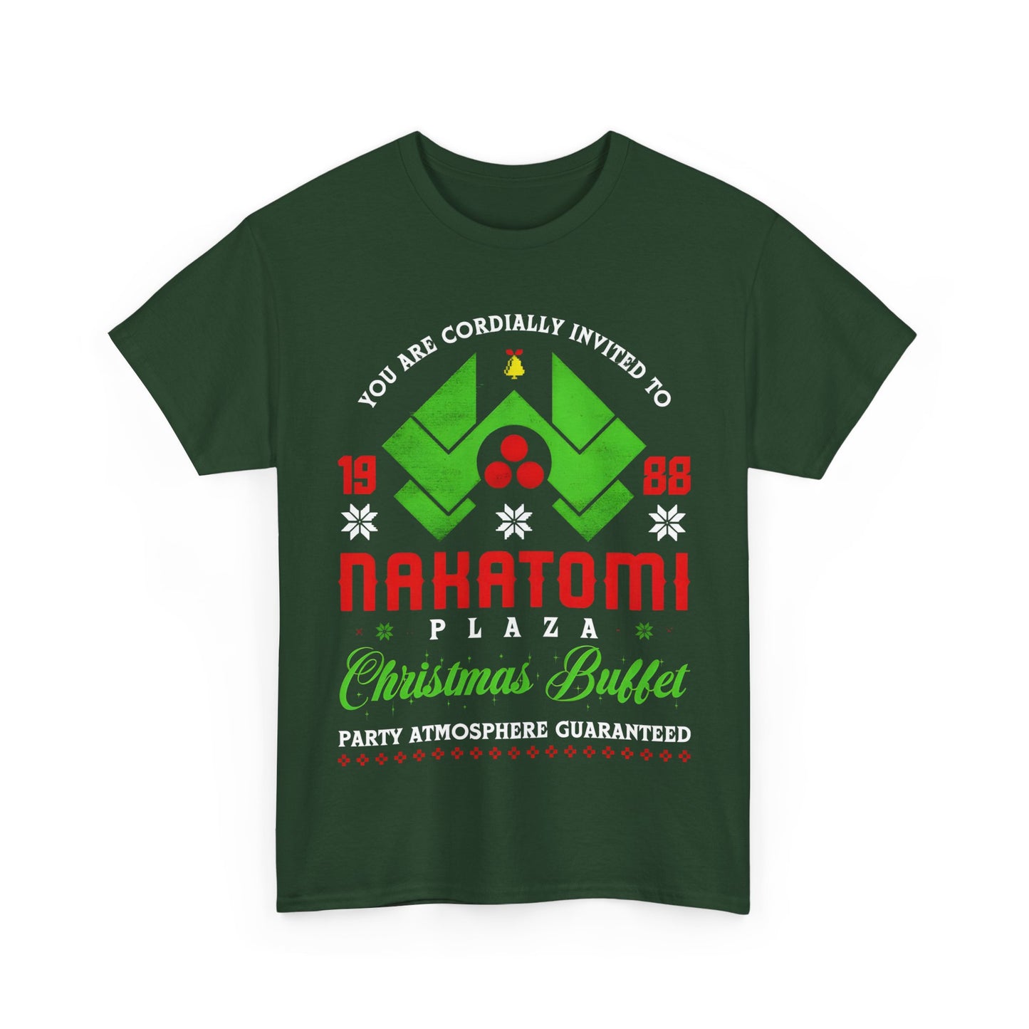 Nakatomi Plaza Christmas 1988 Graphic T-Shirt Urban Unisex Cotton