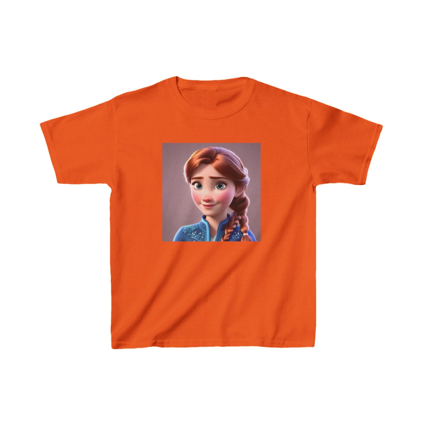 Kids Frozen Anna Heavy Cotton Tee 16 colors