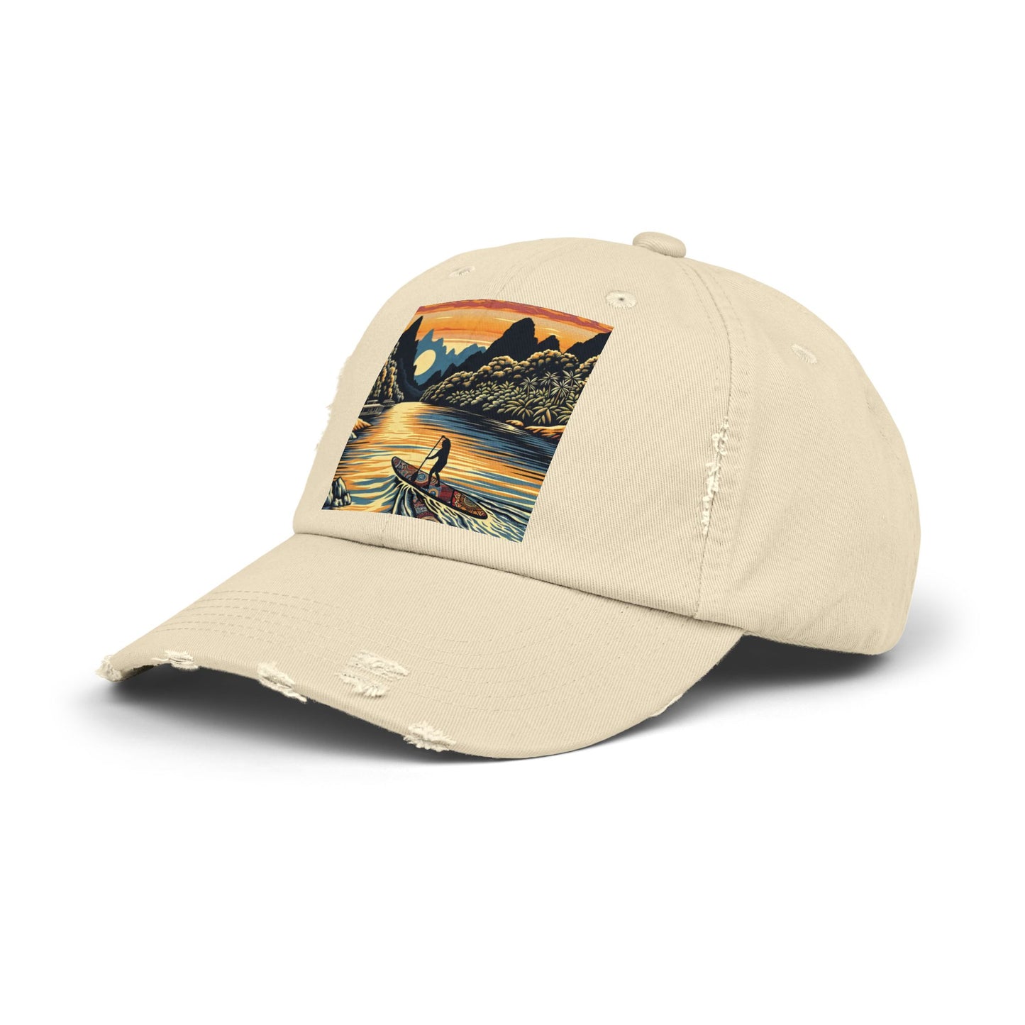 Unisex Distressed Paddleboarders Cap