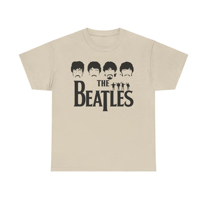 The Beatles Unisex Graphic Cotton T-Shirt showcasing the legendary Abbey Road logo, a perfect fusion of classic style and modern comfort for devoted admirers.