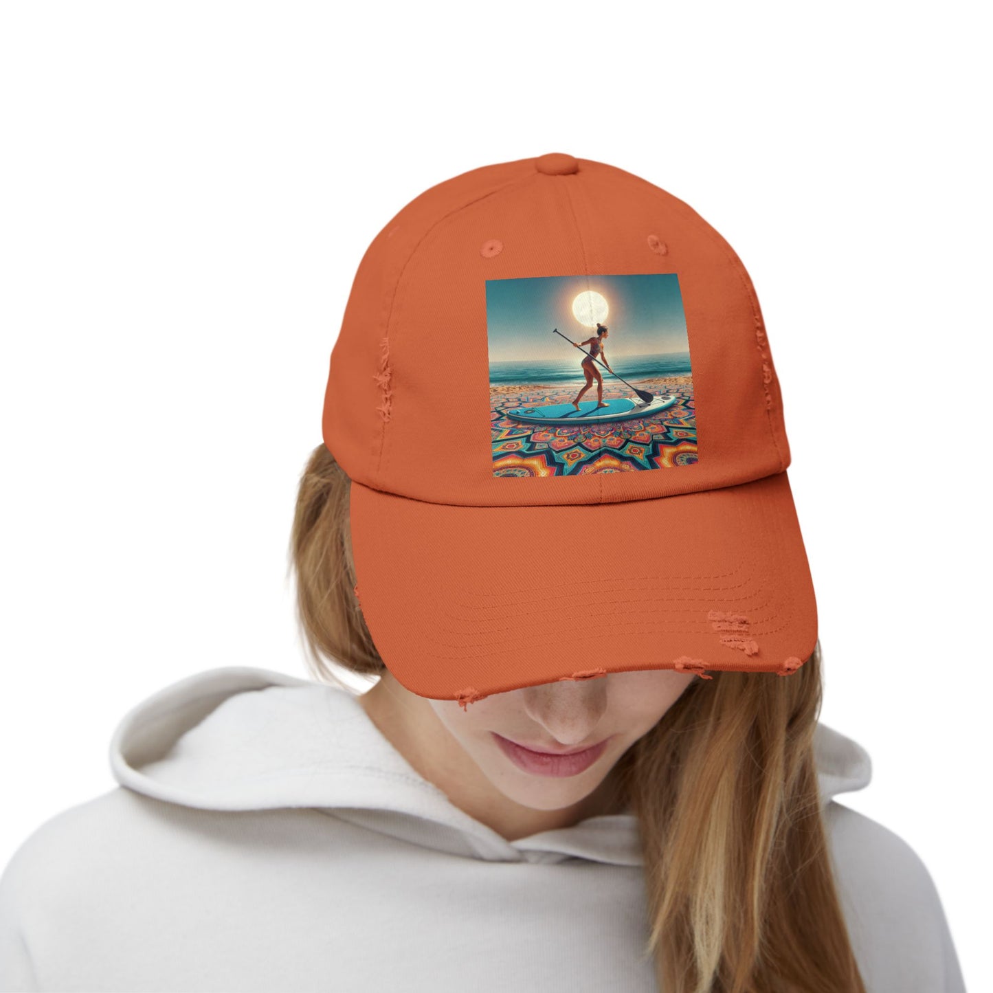 Unisex Distressed Paddleboarders Cap