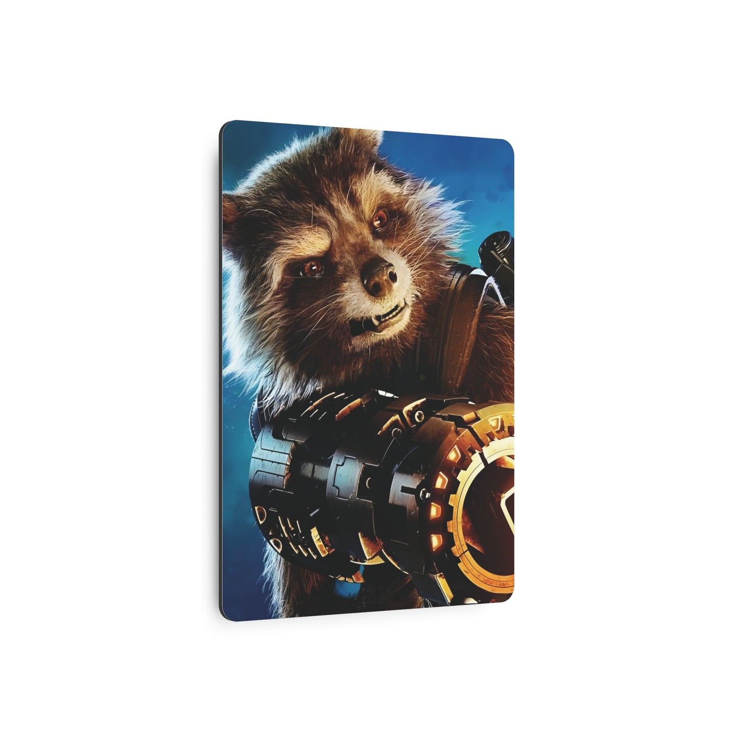 Marvel Guardians of the Galaxy Rocket Metal Art Poster