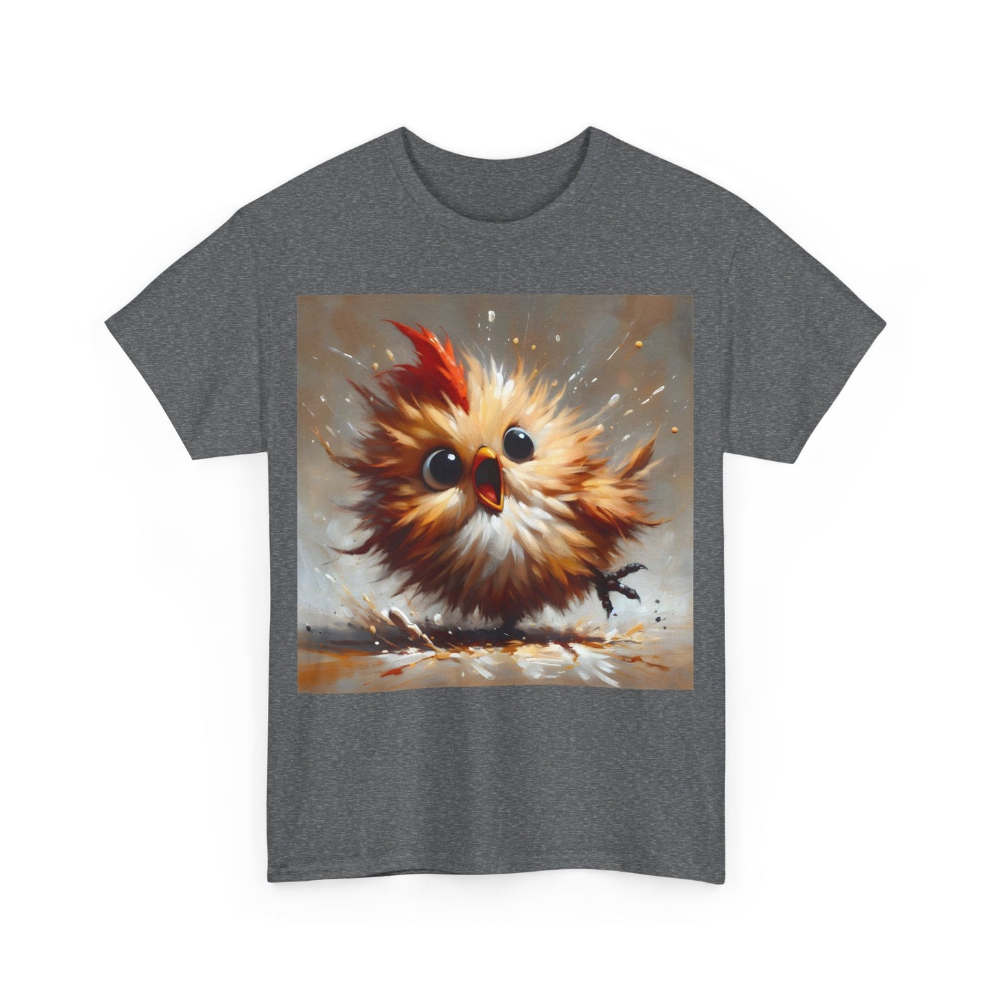 Explosive Joy Tee - Cartoon Bird Edition  Unisex Cotton Tee Graphic T Shirt