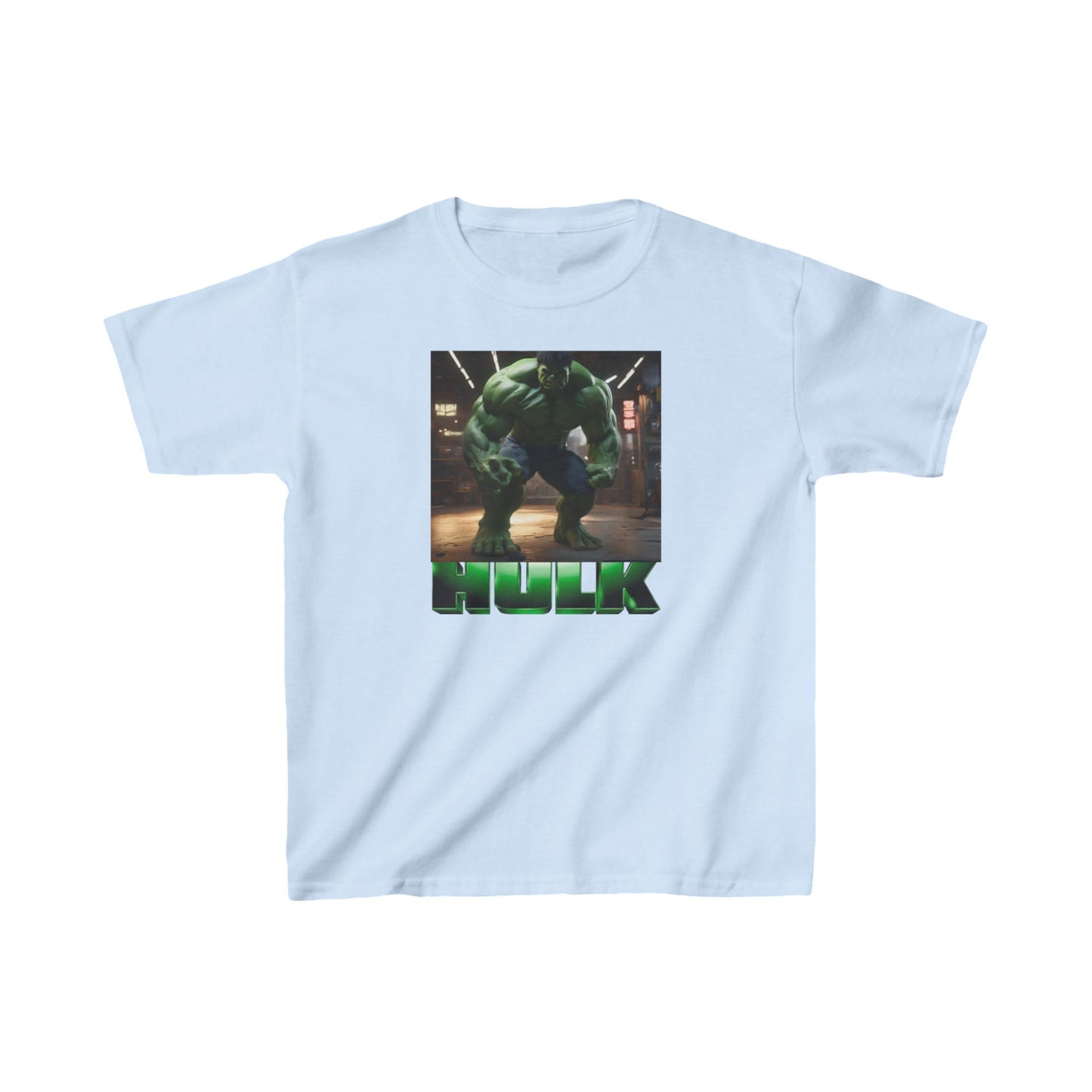 Kids Incredible Hulk Heavy Cotton Tee 16 colors