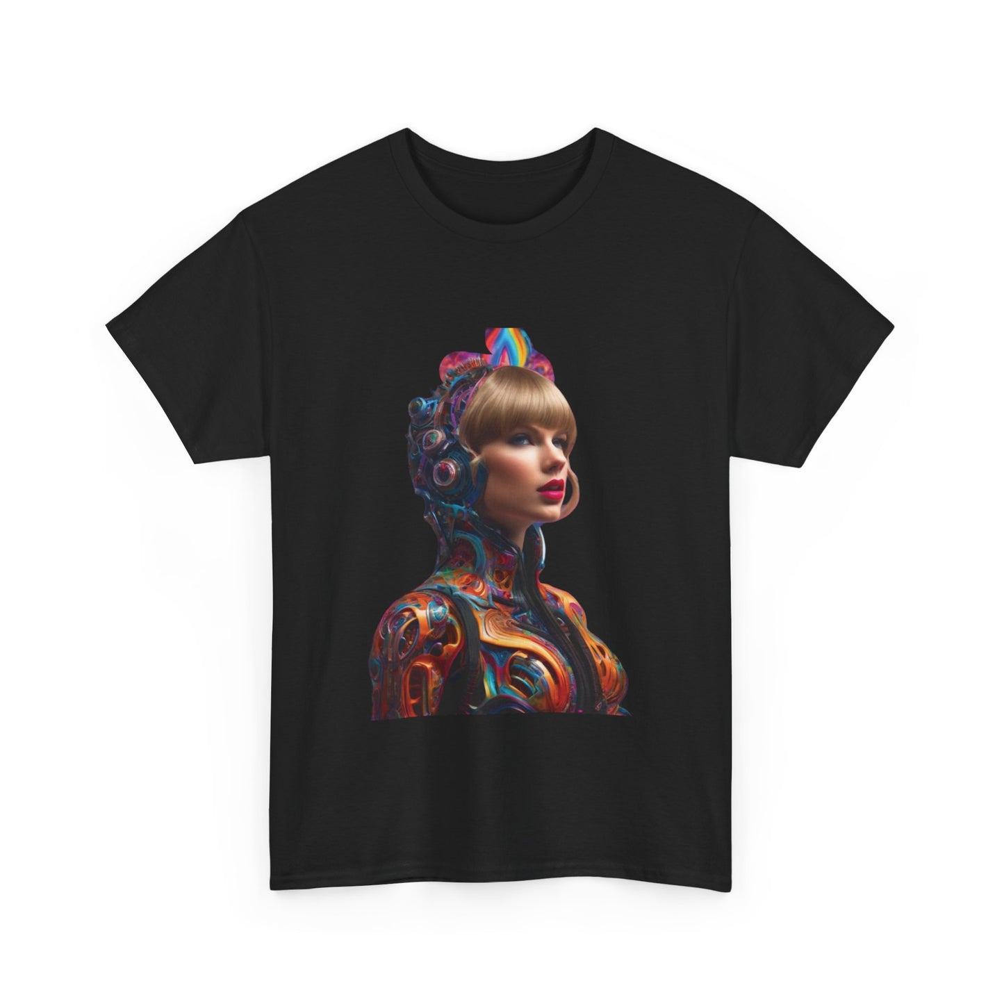 Swifties psychedelic  Taylor Swift Heavy Cotton Tee