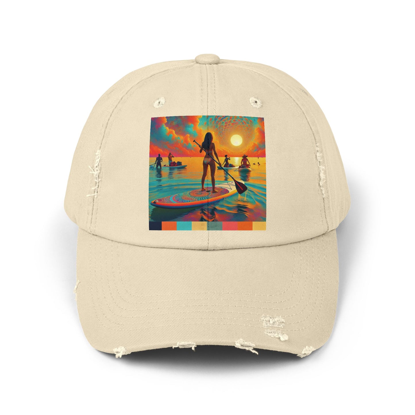 Unisex Distressed Paddleboarders Cap