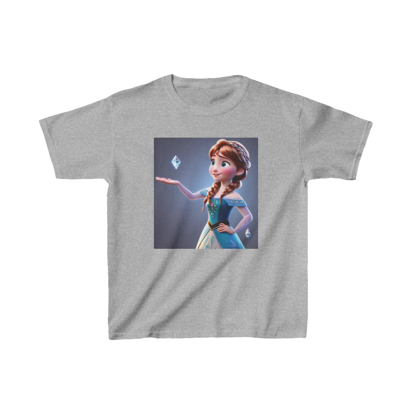 Kids Frozen Anna Heavy Cotton Tee 16 colors