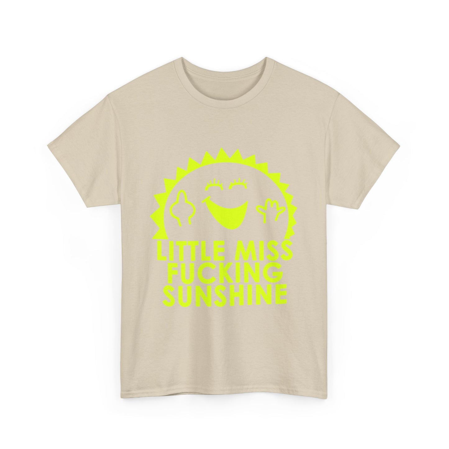 Little Miss Sunshine Women´s Graphic Cotton Funny T Shirt Tee