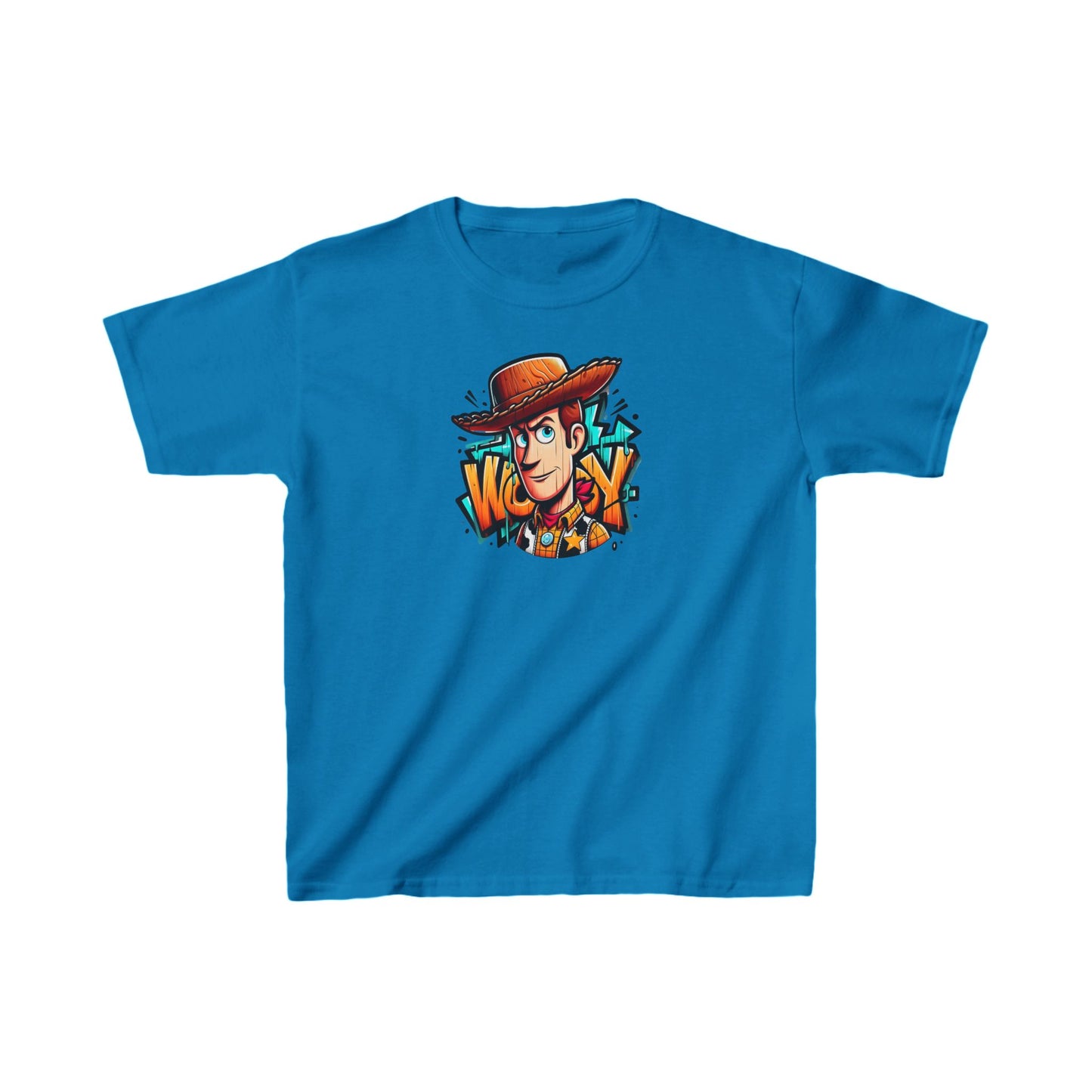 Unisex Childrens Woody toy story Graphic Cotton Tee 16 colors