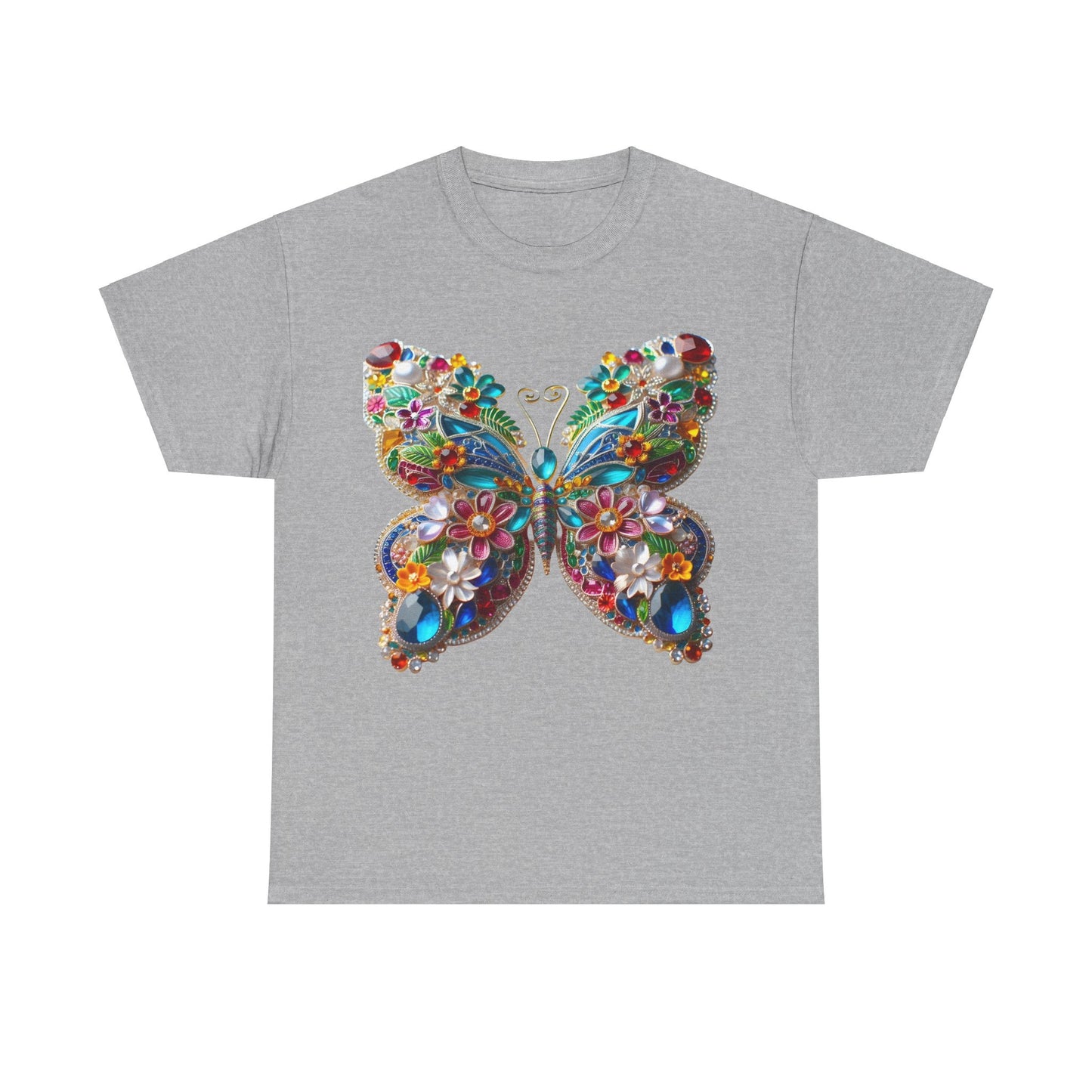 Enchanting Butterfly Brooch Unisex T Shirt Graphic Tee Unisex