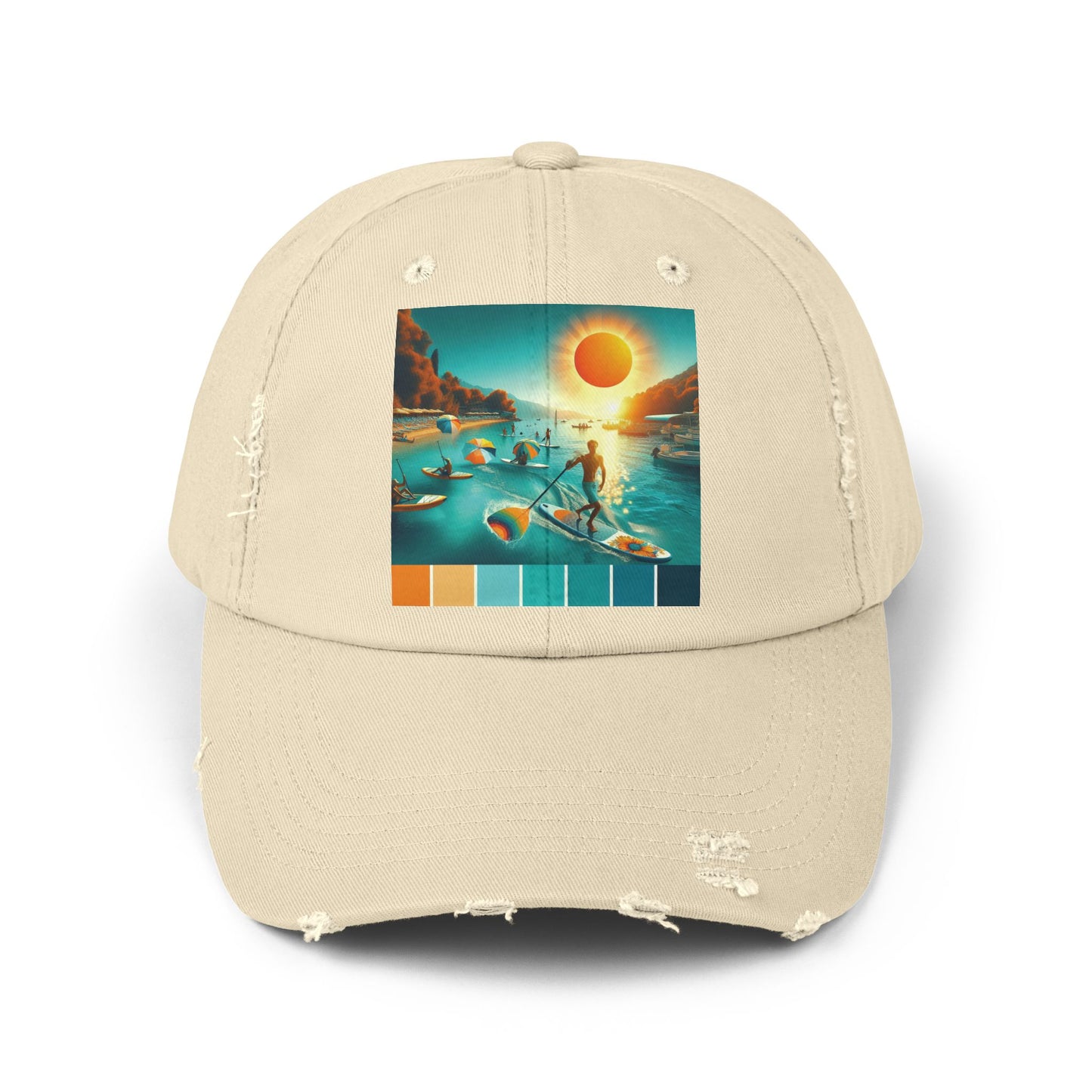 Unisex Distressed Paddleboarders Cap