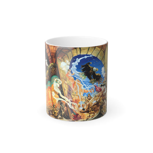 Discworld Small Gods Color Morphing Coffee Mug, Tea Mug, Office Mug