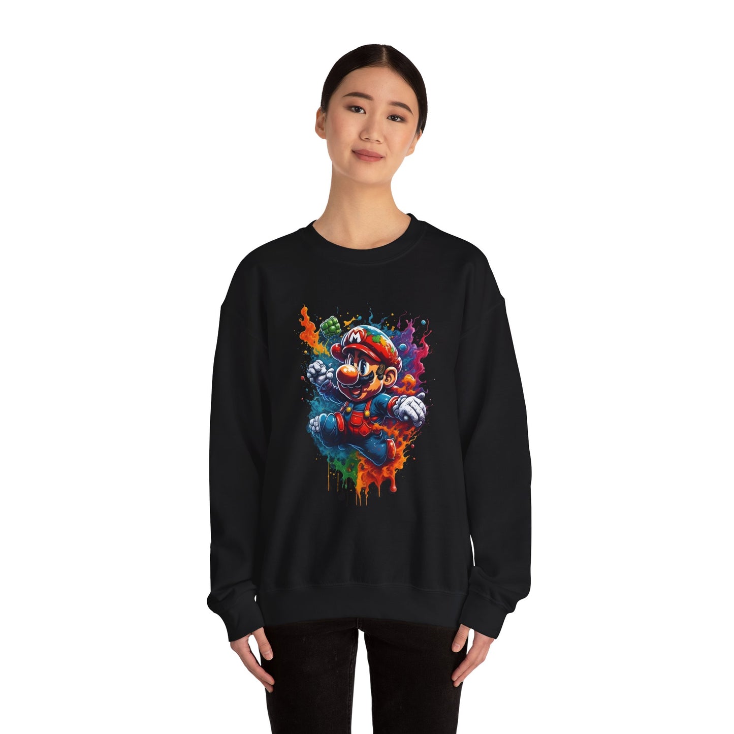 Computer Game Character Unisex  Crewneck Sweatshirt