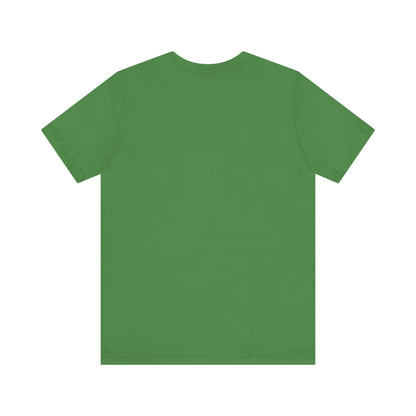 Back view of the luxurious Sabrina Carpenter Inspired Unisex Short Sleeve Tee in green, showcasing excellent fabric quality and comfort.