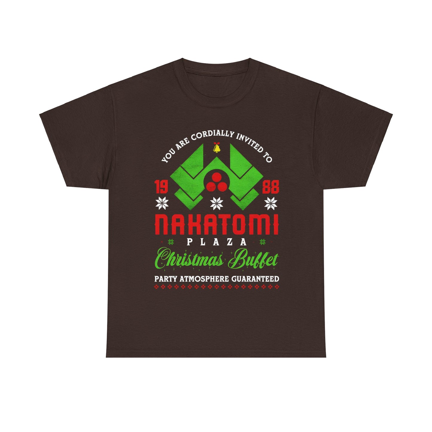 Nakatomi Plaza Christmas 1988 Graphic T-Shirt Urban Unisex Cotton