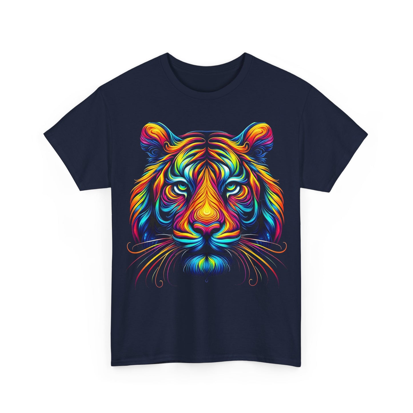 Tiger's Whimsy  Graphic Unisex  T Shirt Tee