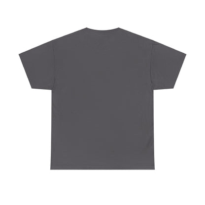 Back view of the exquisite Tiger's Whimsy Graphic Unisex T-Shirt in a sophisticated grey colour, ideal for contemporary fashion.