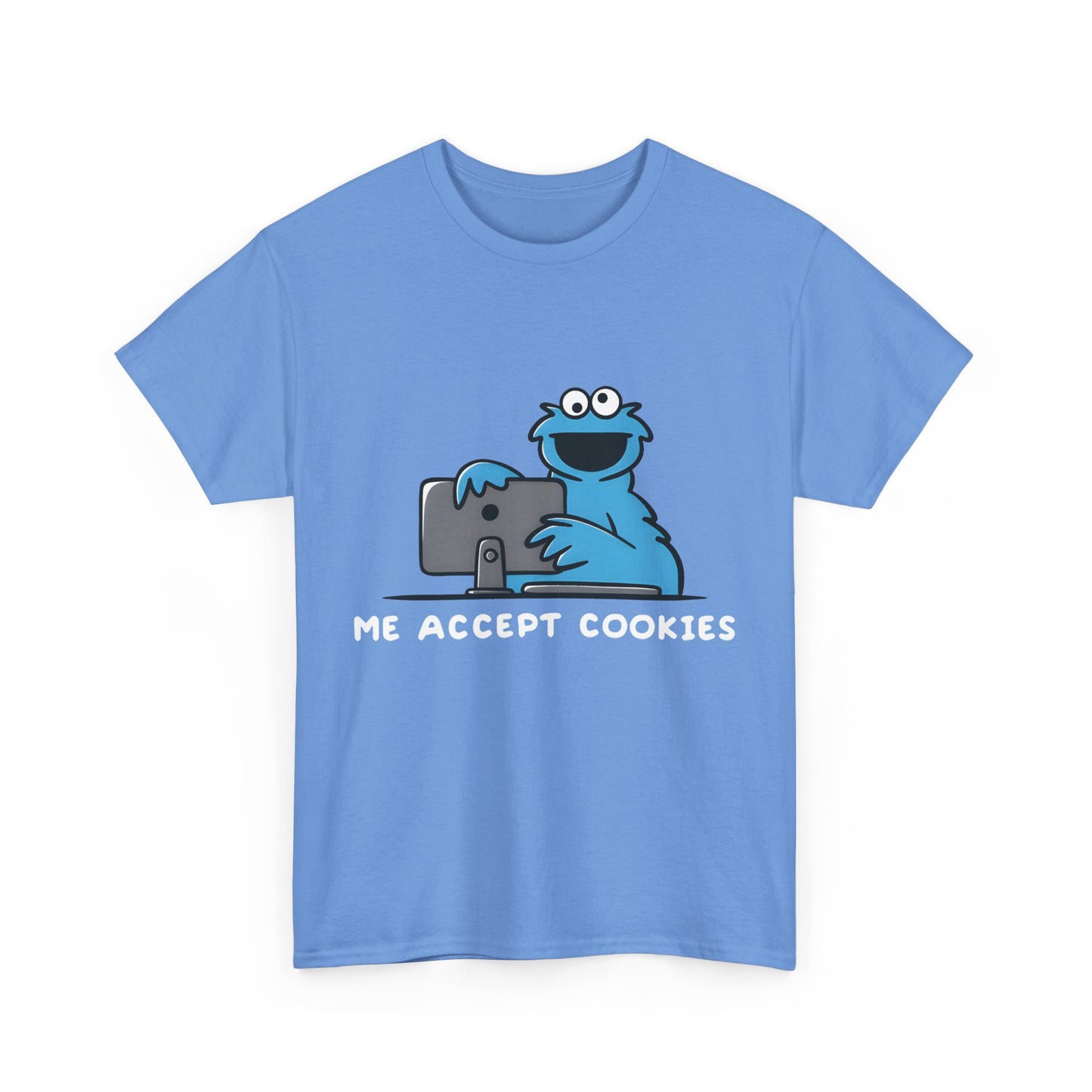 Sesame Street Cookie Monster Graphic T-Shirt Urban Unisex Cotton