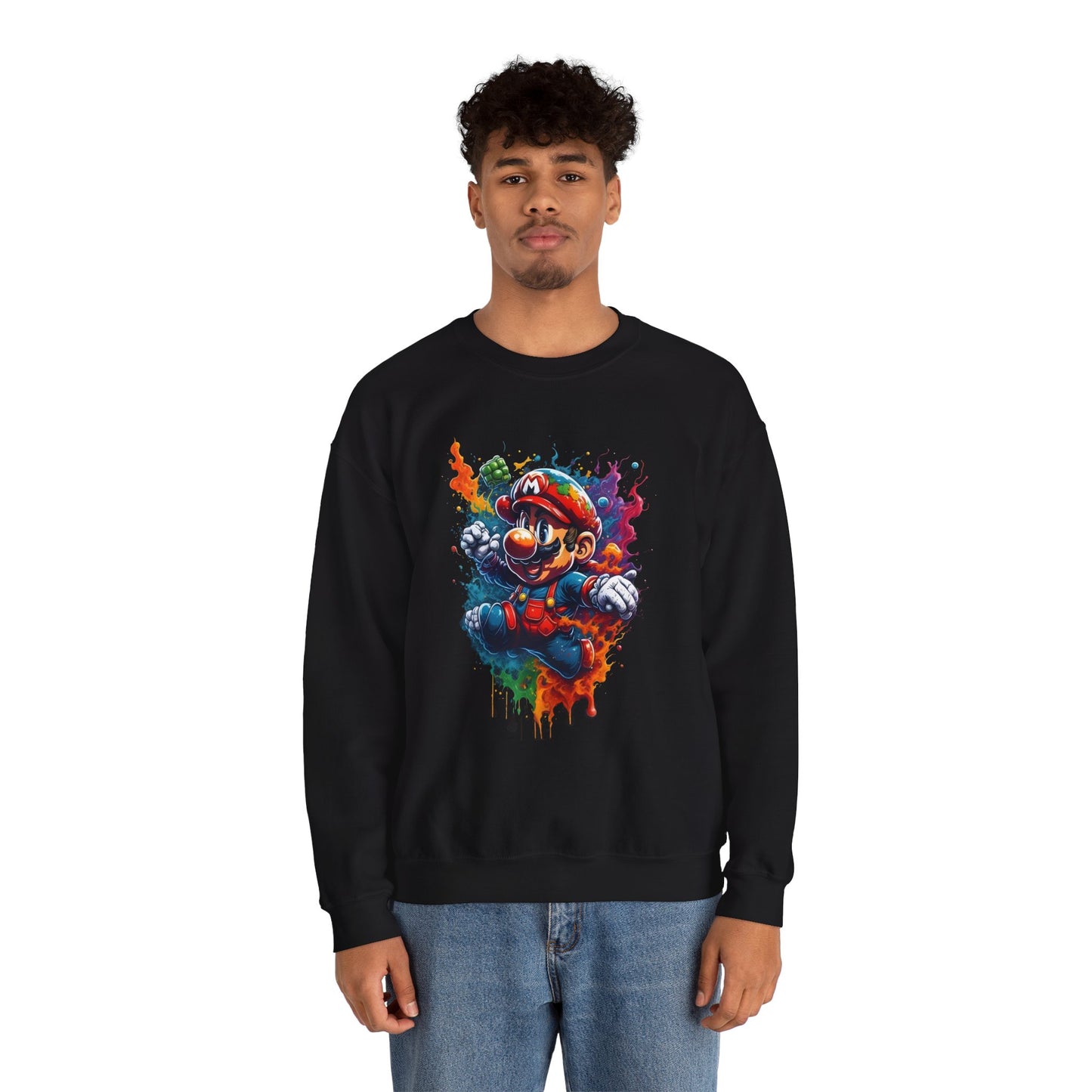 Computer Game Character Unisex  Crewneck Sweatshirt