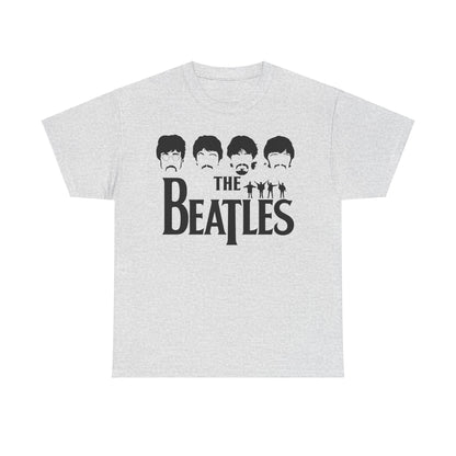 The Beatles Unisex Graphic Cotton T-Shirt adorned with the iconic Abbey Road logo, representing timeless rock elegance for discerning fans.