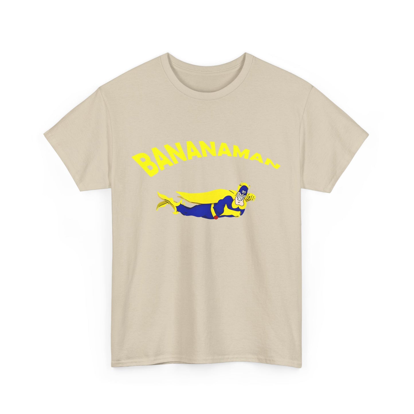 Bananaman Logo  Graphic Unisex T Shirt Tee