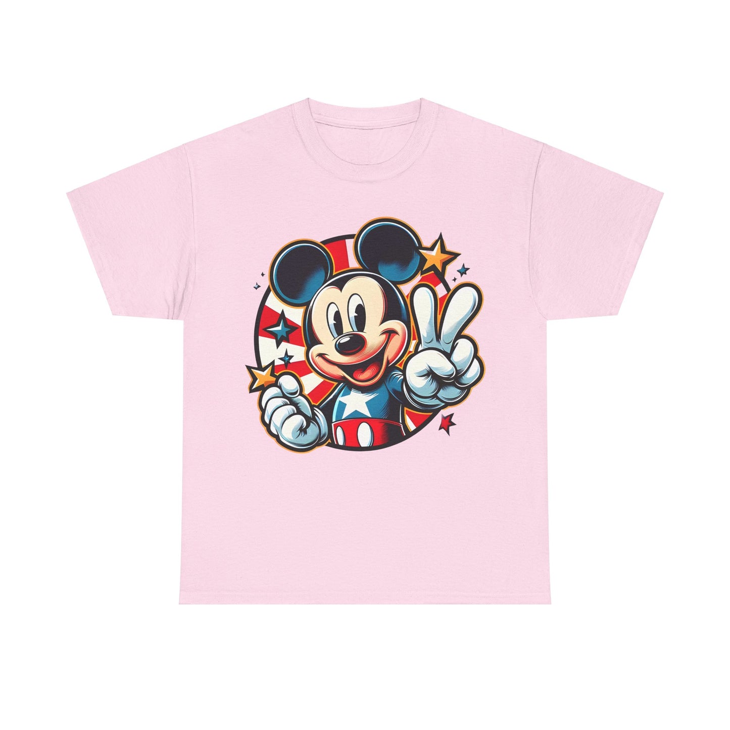 Mickey Mouse Pop Art Graphic  Unisex Graphic Tee Shirt