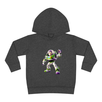 Stylish Buzz Lightyear Toy Story hoodie in classic grey, crafted for kids aged 2-5 years who love adventure.