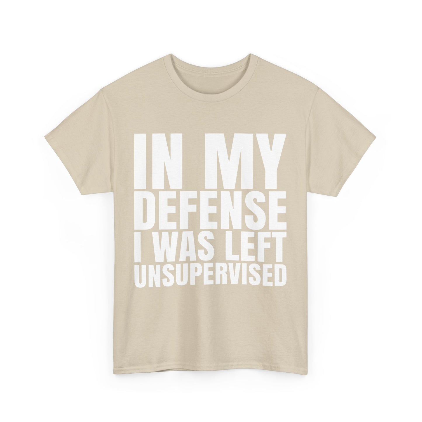 In My Defense Graphic Unisex  Tee Shirt