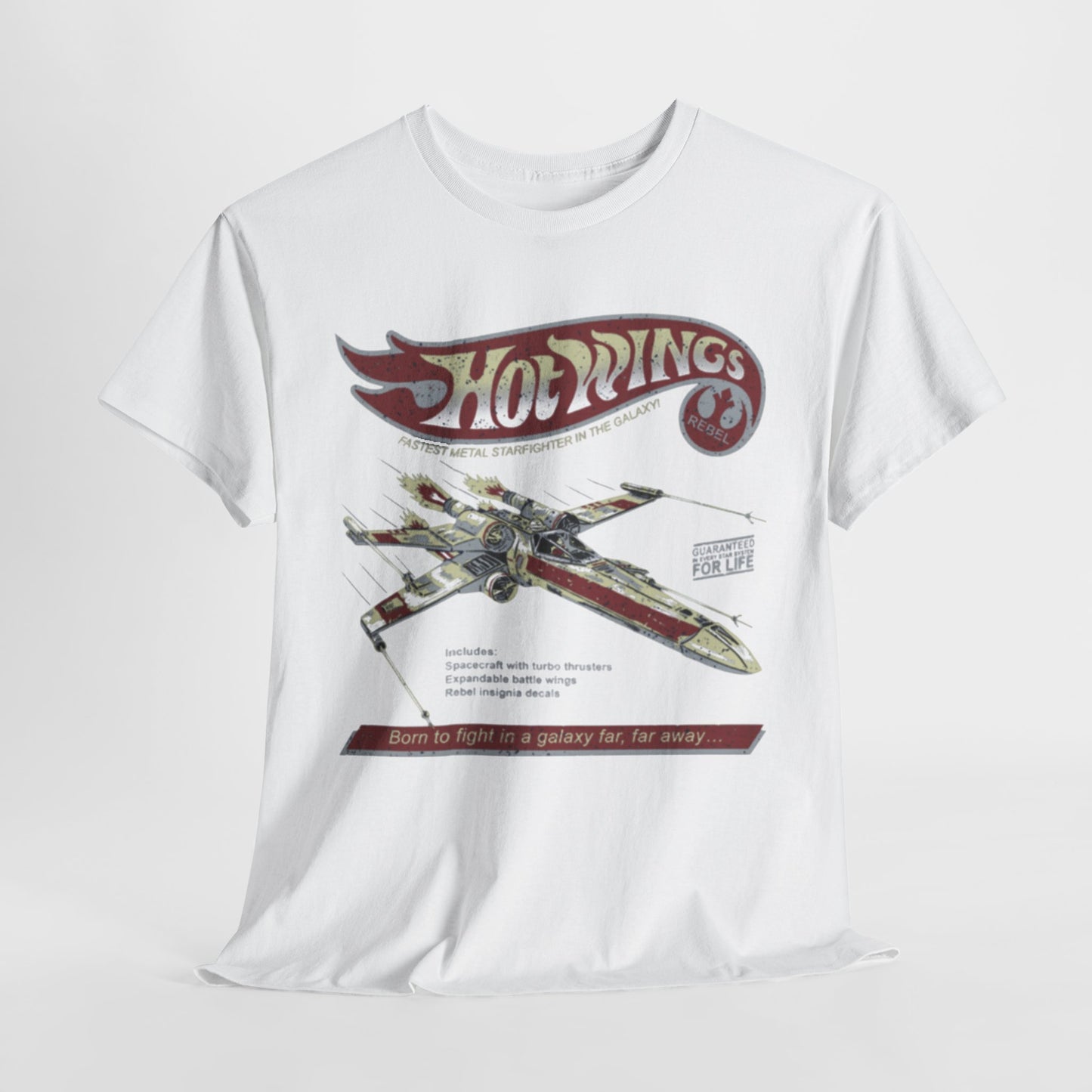 X wing  Star Wars Unisex Mens Graphic Cotton Funny T Shirt Tee Vintage Hot Wings