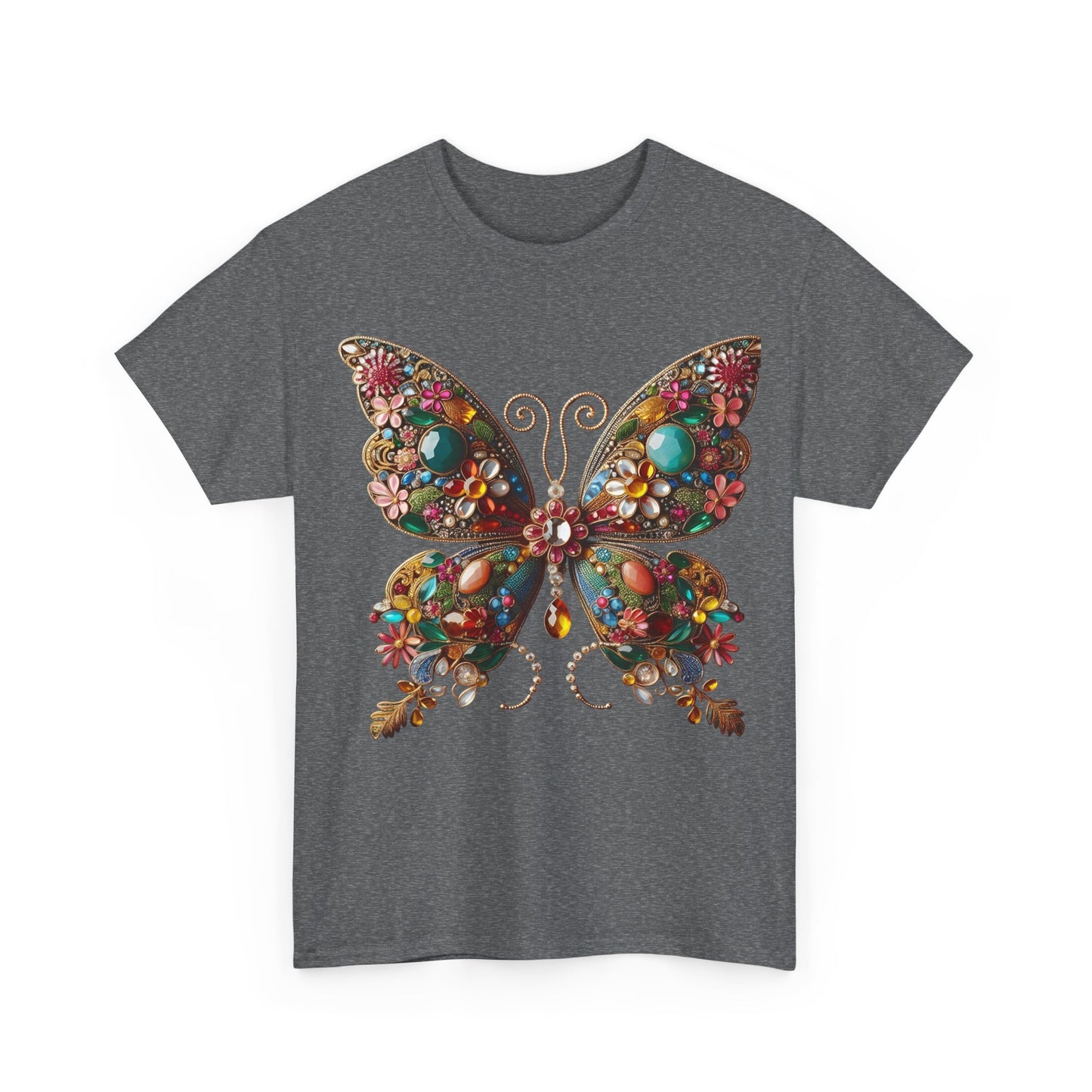 Enchanting Butterfly Brooch Unisex T Shirt Graphic Tee Unisex