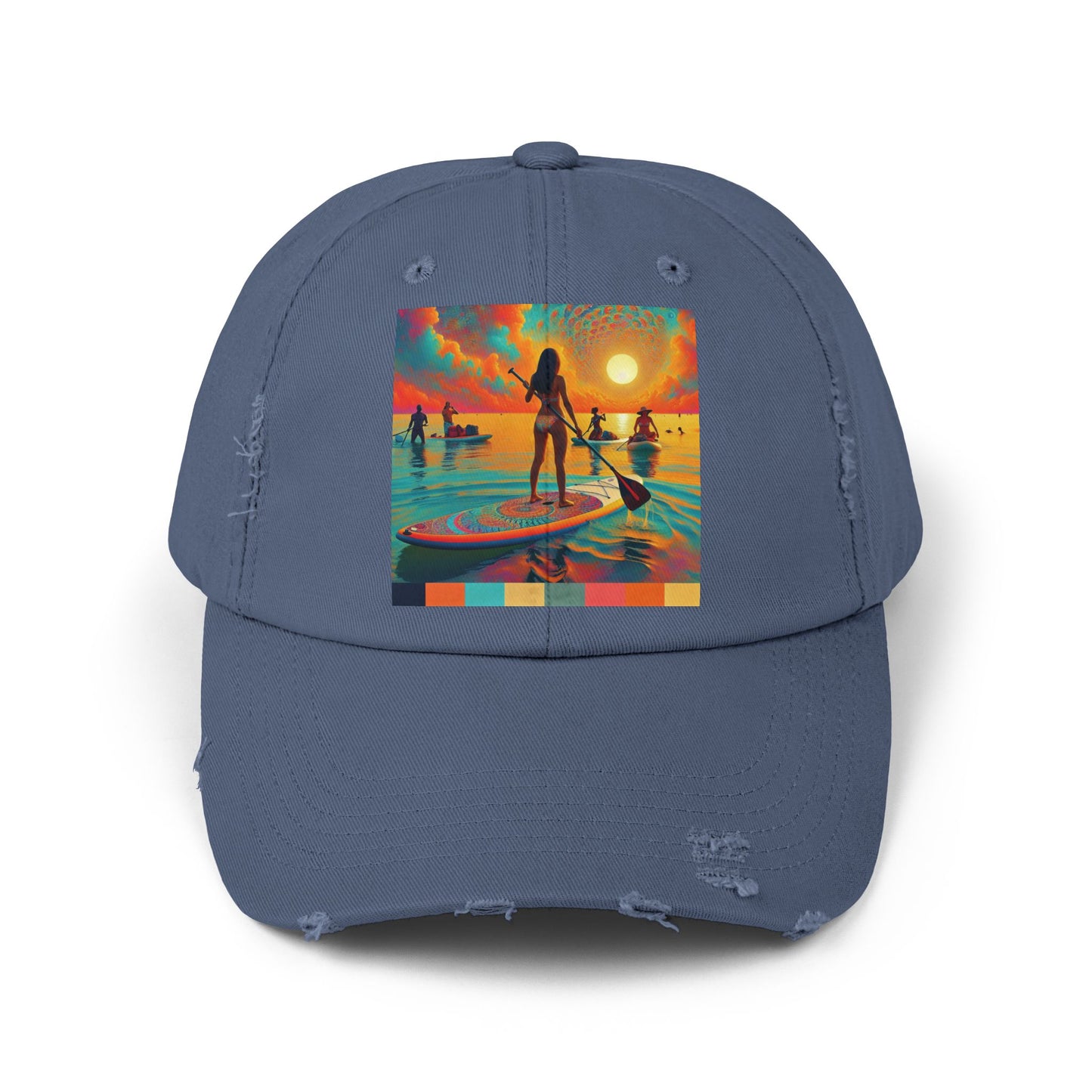 Unisex Distressed Paddleboarders Cap