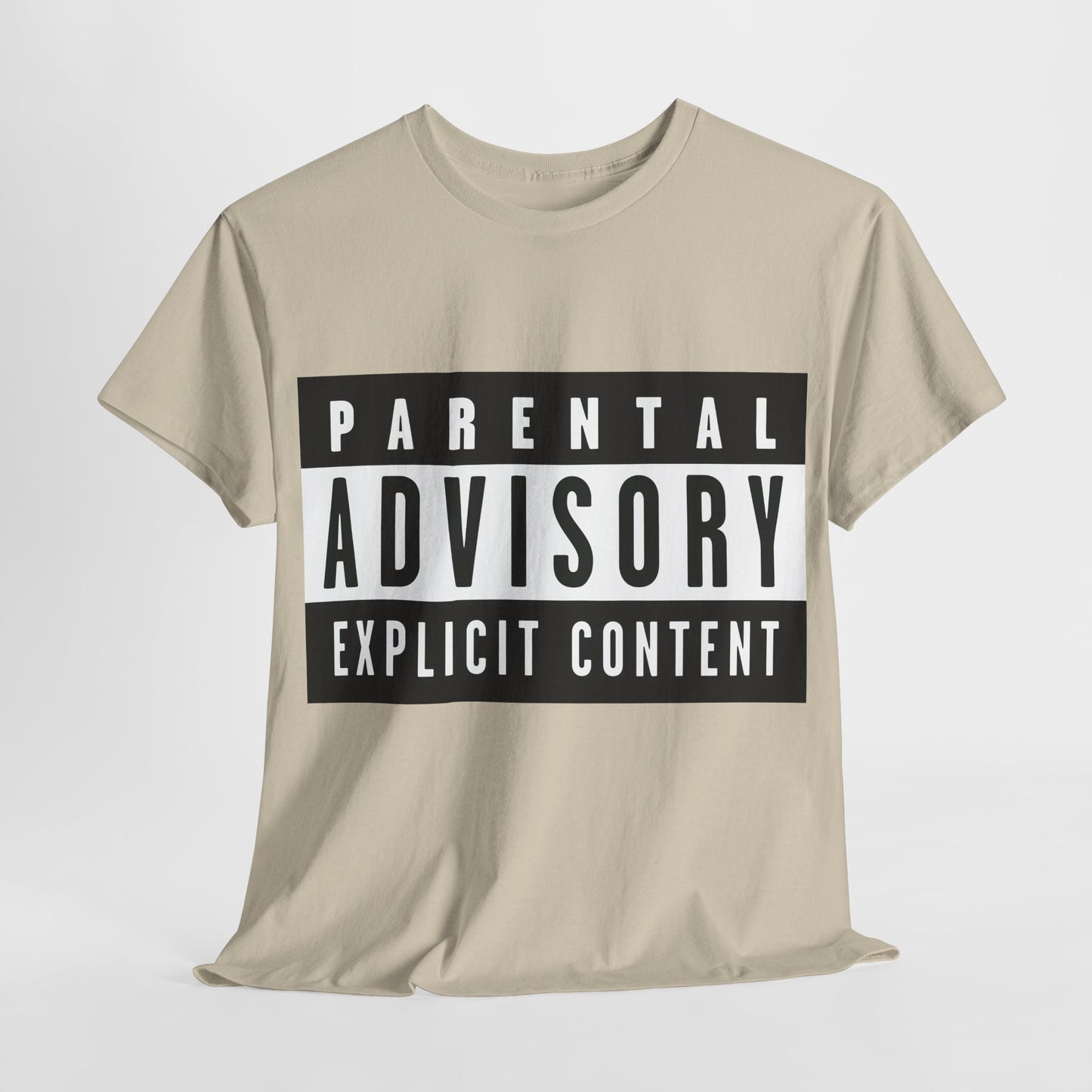 Parental Advisory  Warning  Graphic T-Shirt Urban Unisex Cotton Tee