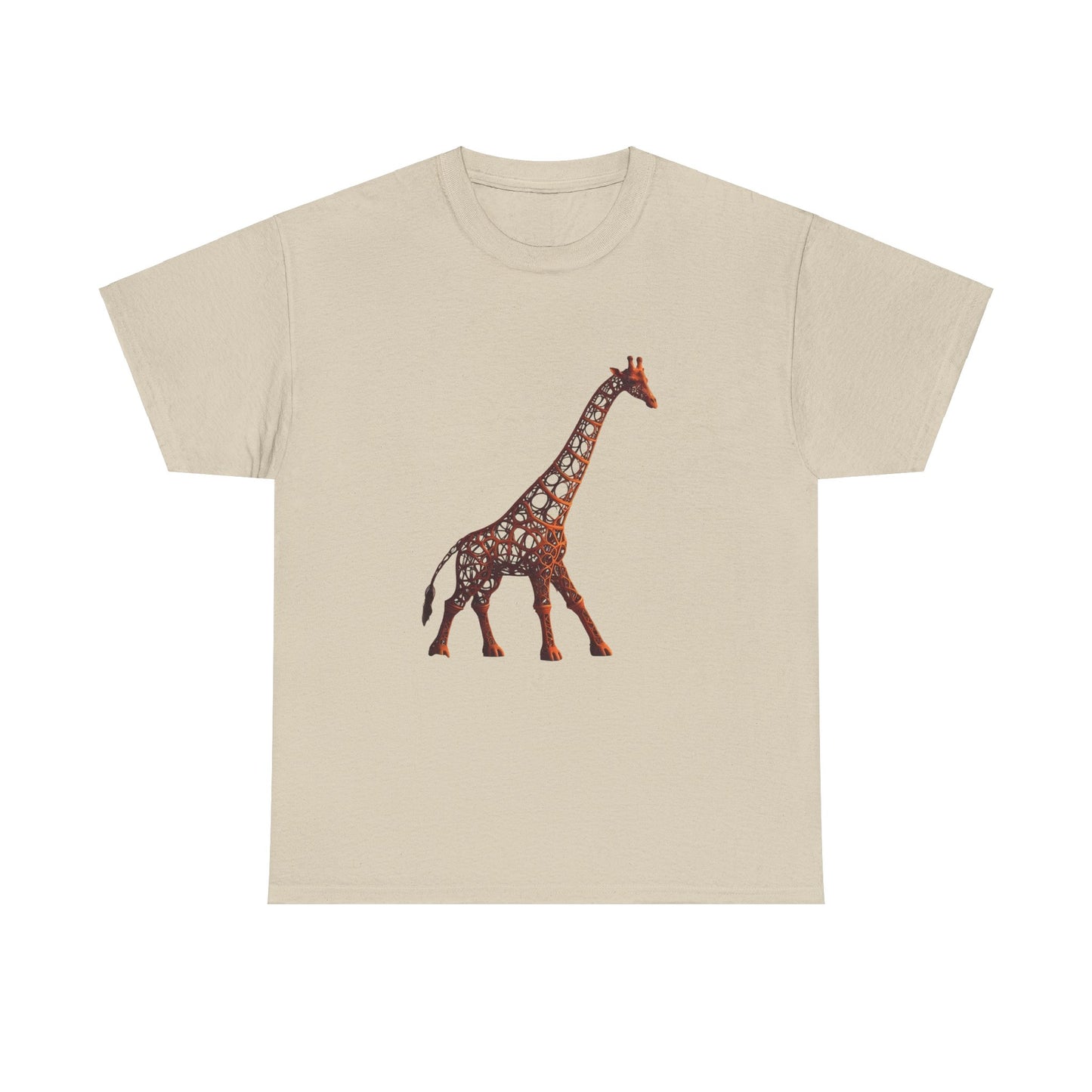 Stylized Giraffe  Graphic Tee Unisex T shirt