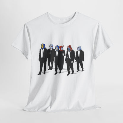 Showcase your individuality with the Resevoir Foes Unisex Mens Women´s Graphic Funny T Shirt Tee Urban Street, beautifully displayed on a crisp white background.