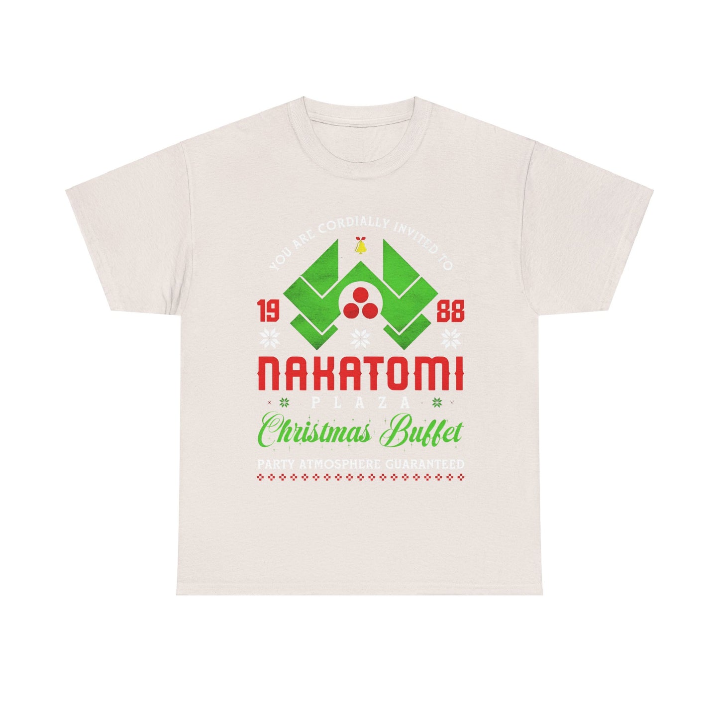 Nakatomi Plaza Christmas 1988 Graphic T-Shirt Urban Unisex Cotton